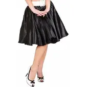 Widmann Zwarte fifties rok met petticoat voor dames