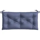 vidaXL Tuinbankkussen 110x50x7 cm oxford stof marineblauw