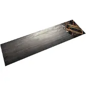 vidaXL Keukenmat wasbaar wijnflesprint 60x300 cm fluweel