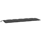 vidaXL Tuinbankkussen 180x50x7 cm oxford stof antracietkleurig
