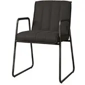 Tower Living Santo armchair - anthracite (Antraciet, 53x85x61cm)