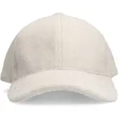Manfield Grijze stoffen pet | Maat adult