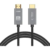 TechProtection HDMI 2.1 Kabel 8K 2 Meter Zwart