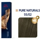 Wella Professionals Haarverven Koleston Perfect Me+ Pure Naturals No. 55/02 Hellbraun Intensiv Natur-Matt