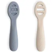 Mushie First Feeding Baby Spoon Tradewinds
