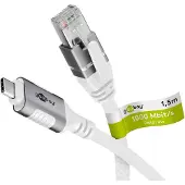 Goobay S/FTP Cat 6 - 1.5 meter - Wit -