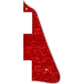 Boston LP-313-PR pickguard, LP-model, standard, 3 ply, pearl red