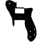 Fender 54523049 pickguard ‘72 Tele Custom, 16 screw holes, 3-ply, black