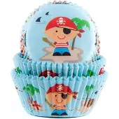 House of Marie Cupcake cups bakvormen "Piraat"