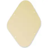 Boston P-102-IV back plate, potmeters cavity, 1 ply, LP-model, ivory