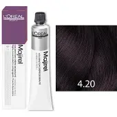 L'Oréal - Majirel - Haarverf - 4.20 Intense Purple Chestnut - 50 ml