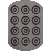 Wilton Mini Donut Bakvorm - Donutmaker voor 12 Mini Donuts - 26,5 x 18 cm