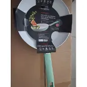 Ernesto Aluminium Koekenpan met Keramische Coating - Mint - 28 cm