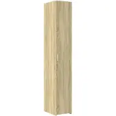 vidaXL Hoge kast 30x42,5x185 cm bewerkt hout sonoma eikenkleurig
