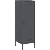 vidaXL Hoge kast 36x39x113 cm staal antracietkleurig