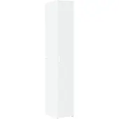 vidaXL Hoge kast 30x42,5x185 cm bewerkt hout wit