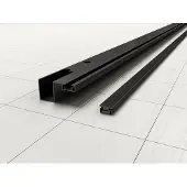 Wiesbaden Skyline Muurprofiel - met magneetstrip - voor nisdeur - mat zwart 20.3739