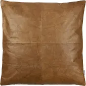 Södahl Sierkussen Sodahl Cushion Lodge Leather Black Tobac (60 x 60 cm)