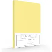 Romanette Kussenslopen Geel (Katoen) (set van 2)