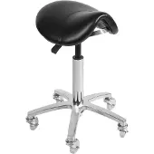 Comair Kappersfiets Jockey Zwart/zilver