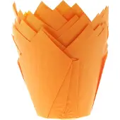 House of Marie Muffin Bakvormen - Muffin Vormpjes Papier - Tulp Oranje - pk/36