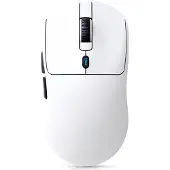 Fuegobird T68 Gaming Muis – 54g Ultra Lichtgewicht – Tri-Mode Draadloos – 12000 DPI – USB-C Oplaadbaar – Ergonomisch – Wit