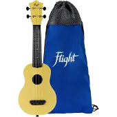 Flight Ultra Travel Series UTS-35 Sand kunststof sopraan ukelele met hoes