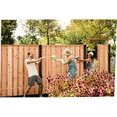 Intergard Hout beton schutting Douglas antraciet 200x190cm (per set)