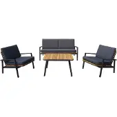 Intergard Aluminium loungeset Dexter 4 personen