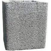 Intergard Barbecue beton houtskool bbq verlengstuk grijs 30x30x35cm