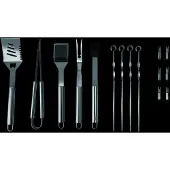 Intergard BBQ barbecue tool set 15-delig