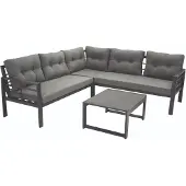 Intergard Aluminium loungeset Elba 5 personen