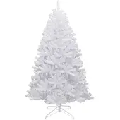 vidaXL Kunstkerstboom met scharnieren en sneeuw 120 cm