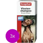 Beaphar 3x Anti Vlooienshampoo Hond - Kat 200 ml