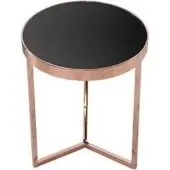 Invicta Design bijzettafel Original ASTRO 45cm koperzwarte salontafel - 36724