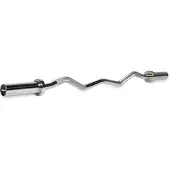 VirtuFit Olympische EZ Curl Bar - Halterstang - 120 cm