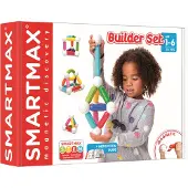 Smart Max My First Builder Set - Magnetisch Bouwspeelgoed - 20-Delige Set met Gebogen Staven - Educatief Speelgoed voor Peuters - Vanaf 1 Jaar