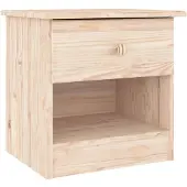 vidaXL Nachtkastje ALTA 41x35x41 cm massief grenenhout