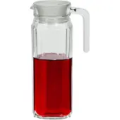 Luminarc Waterkan - met deksel - 1,1L - glas - schenkkan - waterkaraf - Limonadekan - Schenkkannen