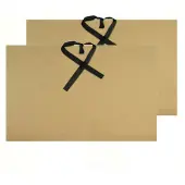 Kangaro tekenmap opbergmappen 2 stuks A4 karton 500 grams - Opbergmap