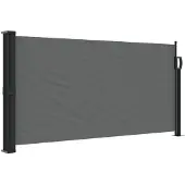 vidaXL Uitschuifbaar zijluifel antraciet 100x300 cm