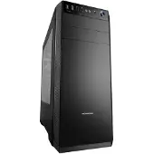 Modecom OBERON Pro Glass Tour midi ATX zonder voeding zwart USB-Audio