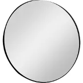 Storke Nero rond badkamerspiegel zwart Ø 60 cm