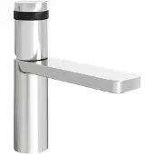Blaufoss Sonic wastafelkraan chroom