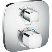 Hansgrohe Ecostat E - Afdekset voor thermostaat met met stop- en omstelkraan, chroom 15708000