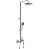 Blaufoss Bodan 250 regendoucheset thermostatische kraan Glanzend Chroom