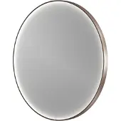 Balmani Secret rond badkamerspiegel Brushed RoseGold Ø 90 cm met spiegelverlichting en anti-damp