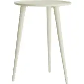 Light & Living Ronde Bijzettafel Babina - 36cm - Crème