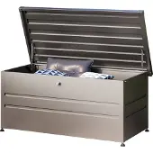 PRIMEYARD 162 x 84 cm Opbergbox, antraciet