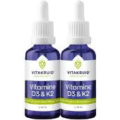 Vitakruid 2x Vitamine D3&k2 30 Ml